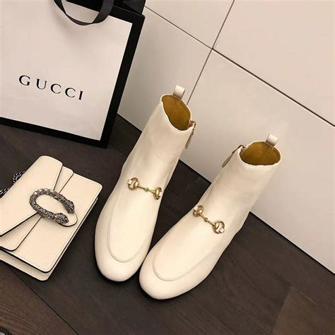 gucci leather horsebit ankle boot|Gucci jordaan leather ankle boots.